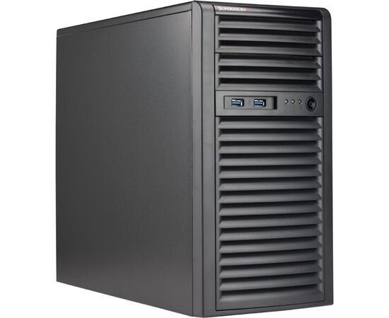 Корпус Supermicro CSE-731i-404B Mini-Tower Micro-ATX 400W, фото 