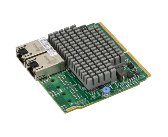 Сетевая карта Supermicro AOC-MTG-I2TM SIOM 2-Port 10GBase-T Ethernet Adapter, фото 