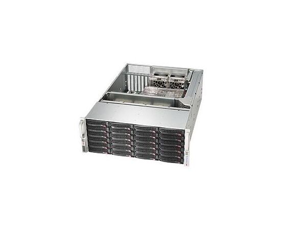 Supermicro CSE-846BE26-R920B серверный корпус 4U установка в стойку, фото 