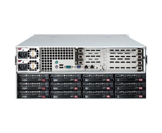 Supermicro CSE-847A-R1400UB серверный корпус 4U установка в стойку, фото 