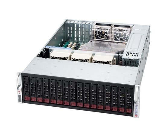 Supermicro CSE-936E26-R1200B серверный корпус 3U установка в стойку, фото 