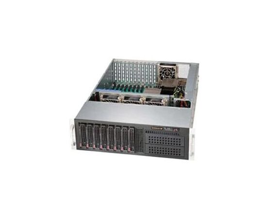 Supermicro CSE-835XTQ-R982B серверный корпус 3U установка в стойку, фото 