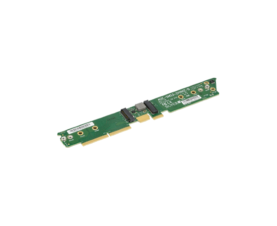 Райзер SuperMicro AOC-SMG3-2H8M2-B, фото 