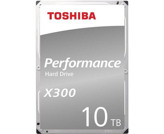 Диск HDD Toshiba X300 SATA III (6Gb/s) 3.5" 10TB, HDWR11AUZSVA, фото 