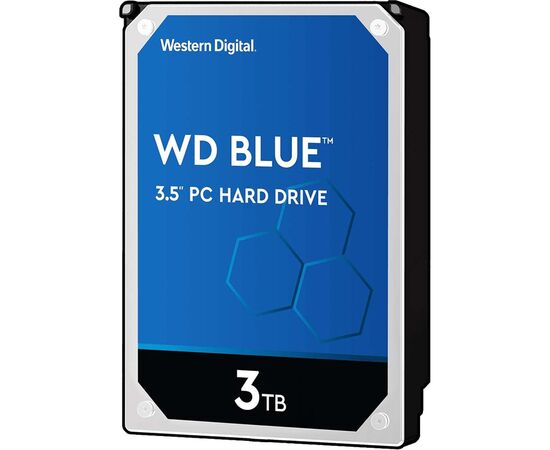 Диск HDD WD Blue SATA III (6Gb/s) 3.5" 3TB, WD30EZAZ, фото 