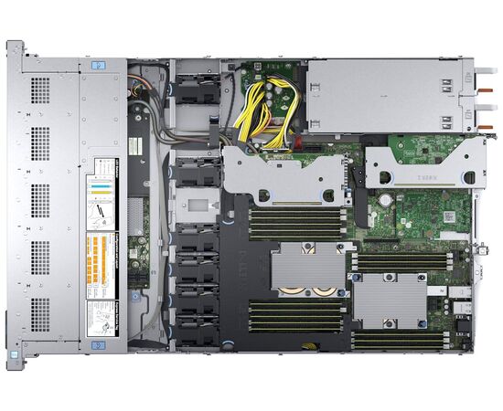 Сервер DELL PowerEdge R440 2 x Intel Xeon 4210R, 128GB DDR4, 2x480GB SSD + 2x8TB HDD, 210-ALZE_9536_2CPU-S1, фото , изображение 2