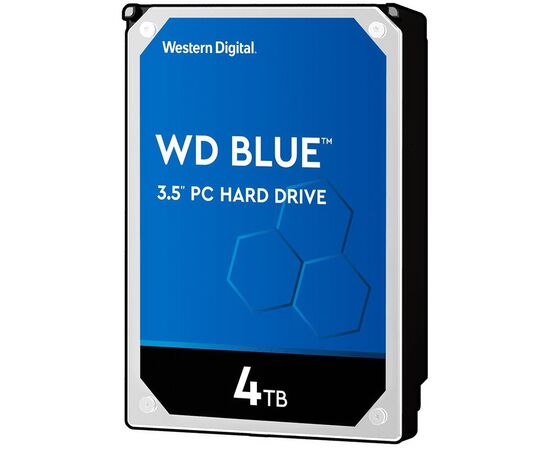 Диск HDD WD Blue SATA III (6Gb/s) 3.5" 4TB, WD40EZAZ, фото 