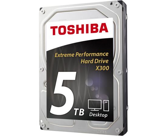 Диск HDD Toshiba X300 SATA III (6Gb/s) 3.5" 5TB, HDWE150UZSVA, фото 