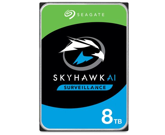 Диск HDD Seagate SkyHawk AI SATA III (6Gb/s) 3.5" 8TB, ST8000VE001, фото 