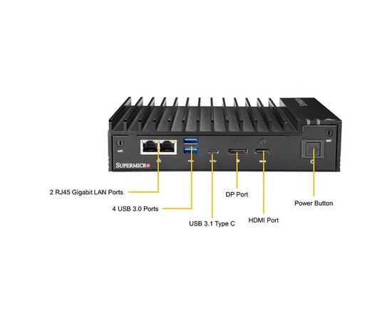 Серверная платформа Supermicro SYS-E100-9S, фото 