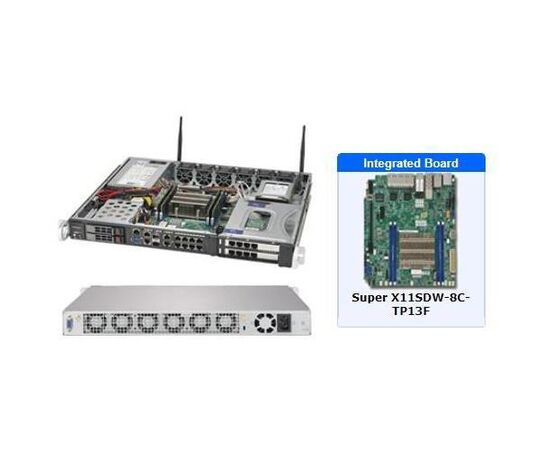 Серверная платформа Supermicro SYS-1019D-FHN13TP, фото 