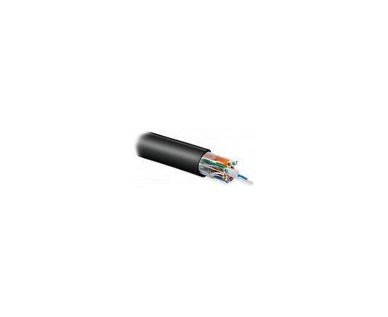 Hyperline UUTP25W-C5-S24-OUT-PE-BK (UTP25W-C5-SOLID-OUTDOOR-PE) Кабель витая пара, фото 