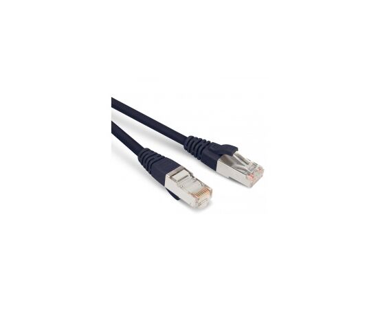 Hyperline PC-LPM-STP-RJ45-RJ45-C5e-3M-LSZH-BK Патч-корд F/UTP, фото 