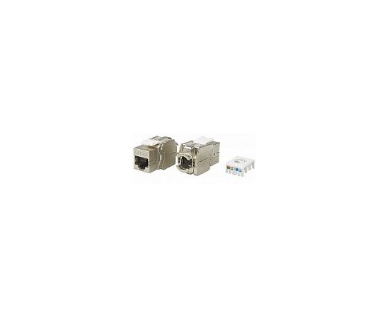 Hyperline KJ8-8P8C-C6A-180-TLS-SH-F-WH Вставка Keystone Jack RJ-45(8P8C), фото 