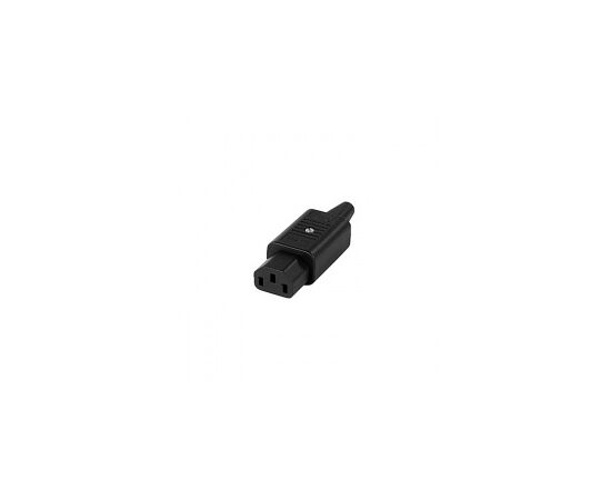Hyperline CON-IEC320C13 Разъем IEC 60320 C13 220В 10A на кабель (плоские контакты внутри разъема), фото 