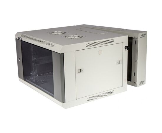 Шкаф настенный LANMASTER Pro TWT-CBW3G-22U-6x6-GY, 22U, серый, фото 