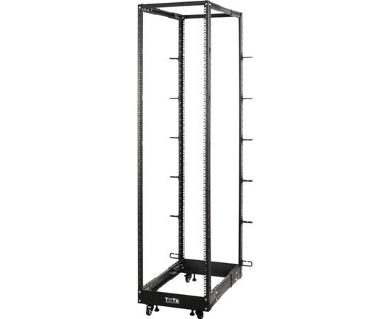 Стойка двухрамная облегченная LANMASTER TWT-RACK2-42U-LT-ADJ, черная, фото 