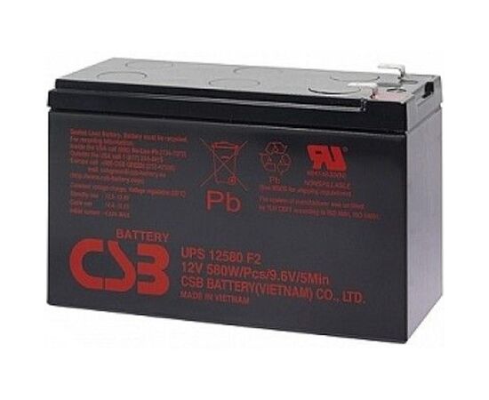 Аккумуляторная батарея для ИБП CSB UPS12580, фото 