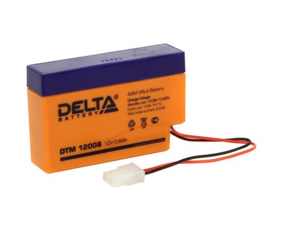 Аккумуляторная батарея для ИБП Delta DTM 12008, фото 