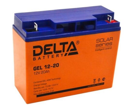 Аккумуляторная батарея для ИБП Delta GEL 12-20, фото 