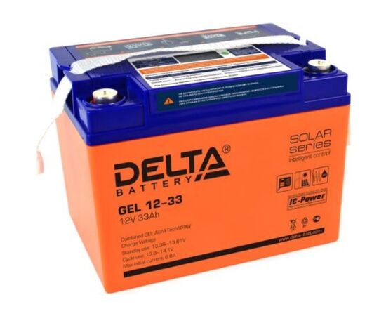 Аккумуляторная батарея для ИБП Delta GEL 12-33, фото 