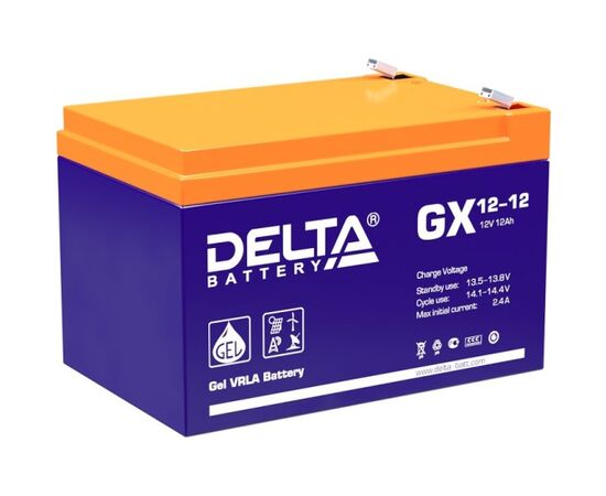Аккумуляторная батарея для ИБП Delta GX 12-12, фото 