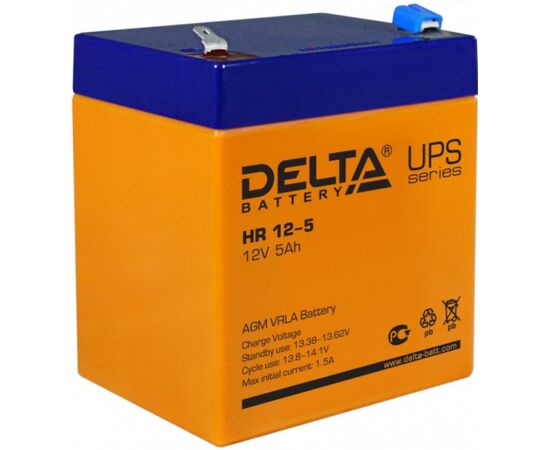 Аккумуляторная батарея для ИБП Delta HR 12-5, фото 