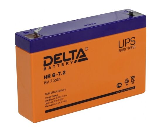 Аккумуляторная батарея для ИБП Delta HR 6-7.2, фото 