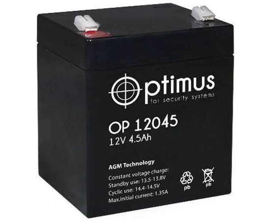 Аккумулятор Optimus OP 12045, фото 