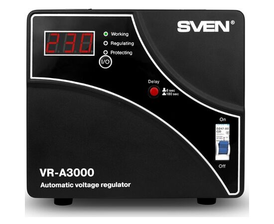 Автоматический стабилизатор напряжения SVEN VR-A3000 1800Вт, фото 