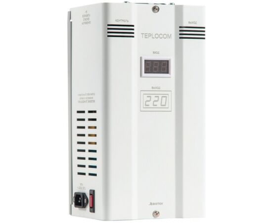 Фазоинверторный стабилизатор сетевого напряжения БАСТИОН Teplocom ST 1500 Invertor, фото 