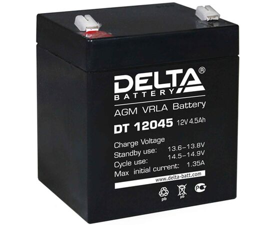 Аккумулятор Delta DT 12045, фото 