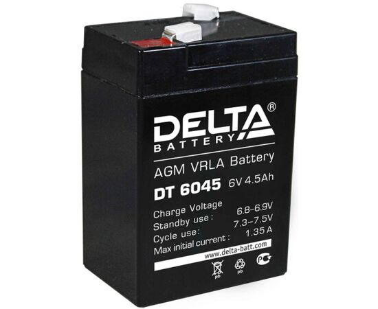 Аккумулятор Delta DT 6045, фото 