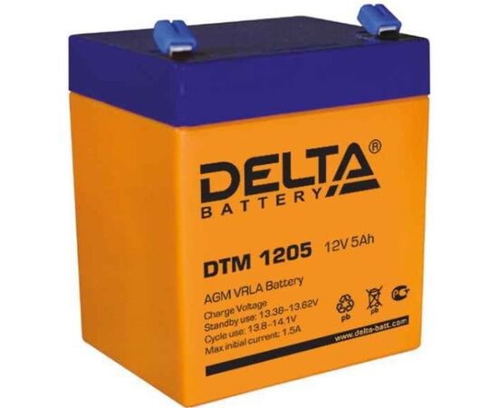Аккумуляторная батарея для ИБП Delta DTM 1205, фото 