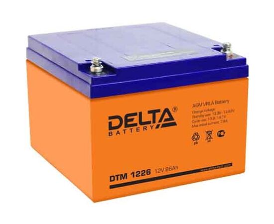 Аккумуляторная батарея для ИБП Delta DTM 1226, фото 