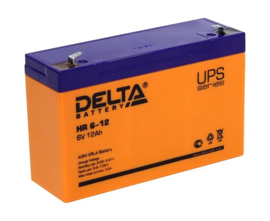 Аккумуляторная батарея для ИБП Delta HR 6-12, фото 