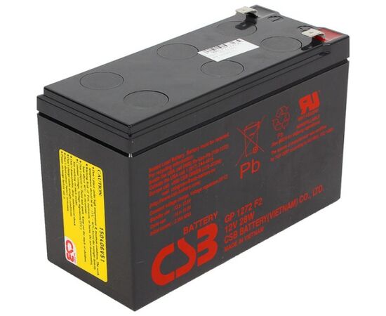 Аккумуляторная батарея для ИБП CSB GP1272 F2 12V/28W, фото 