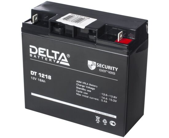 Аккумулятор Delta DT 1218, фото 