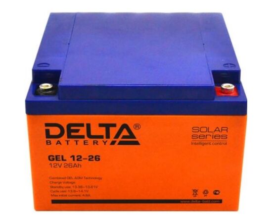 Аккумуляторная батарея для ИБП Delta GEL 12-26, фото 