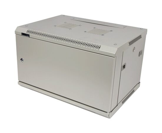 Шкаф настенный LANMASTER Pro TWT-CBWPM-22U-6x8-GY, 22U, серый, фото 