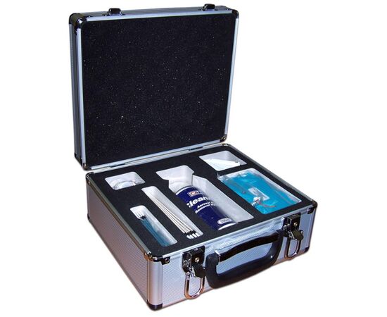 Набор для очистки оптических разъемов, в кейсе Lanmaster LAN-FT-CL/KIT2, фото 
