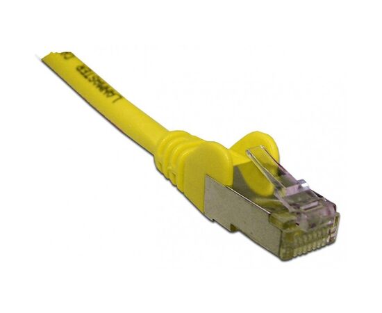 Патч-корд LANMASTER LSZH FTP кат.6, 0.5 м, желтый, фото 