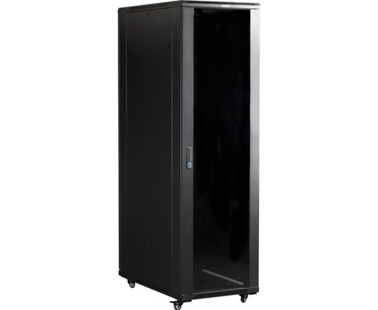 Шкаф серверный LANMASTER Business Advanced TWT-CBB-42U-8x12-G1, 42U, черный, фото 