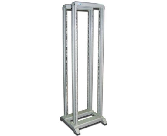 Стойка двухрамная LANMASTER TWT-RACK2-33U-6x10, серая, фото 