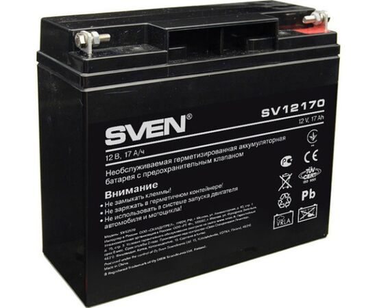 Аккумуляторная батарея для ИБП SVEN SV 12170 12V/17AH, фото 