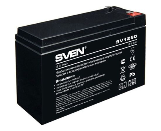 Аккумуляторная батарея для ИБП SVEN SV 1290 12V/9AH, фото 