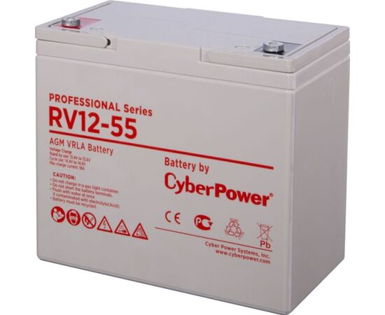 Аккумулятор для ИБП CyberPower RV 12-55, фото 