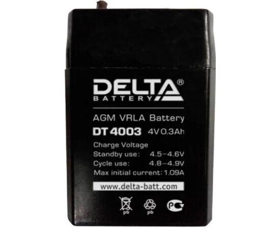 Аккумуляторная батарея Delta DT 4003, фото 