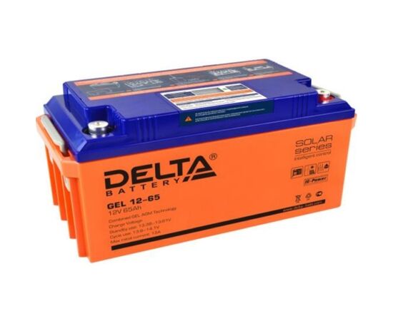 Аккумуляторная батарея для ИБП Delta GEL 12-65, фото 