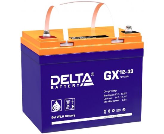 Аккумуляторная батарея для ИБП Delta GX 12-33, фото 